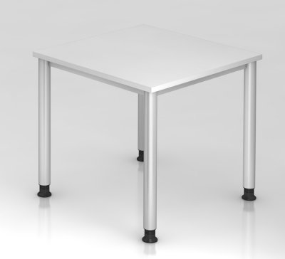Schreibtisch Hamburg 80 cm Weiss